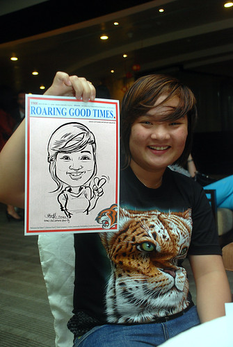 Caricature live sketching for Informa Group -4