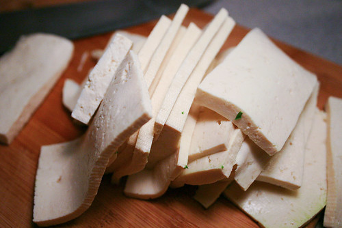 tofu slabs