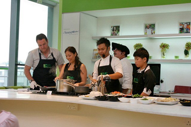 Very interactive and hands-on cooking class