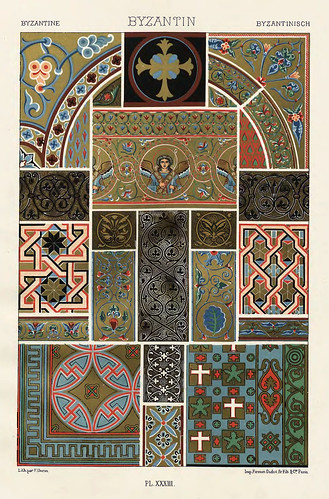 012-Ornamentos policromados bizantinos2-Das polychrome Ornament…1875