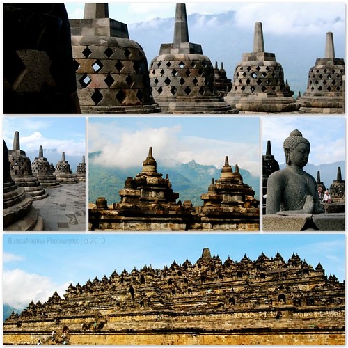 Borobudur - collage