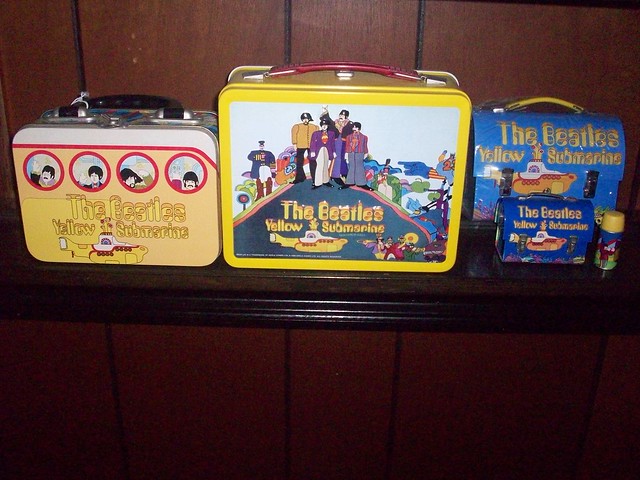 Yellow Submarine lunchboxes