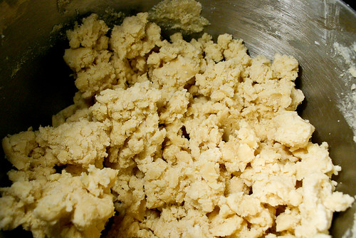 Mix until dough is crumbly