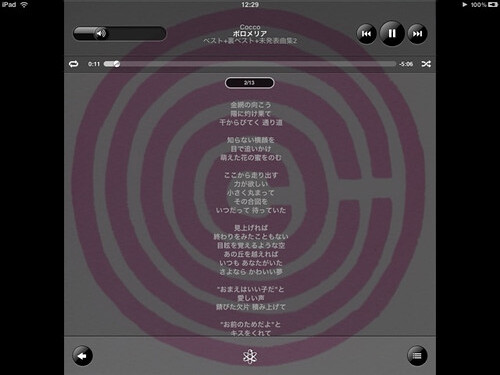 iPad music(iPod)