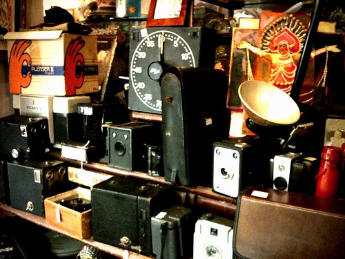 Antique camera equipment