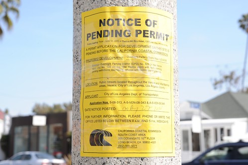 OPD Pending Permit Sign