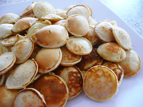 Poffertjes (Dutch mini pancakes)