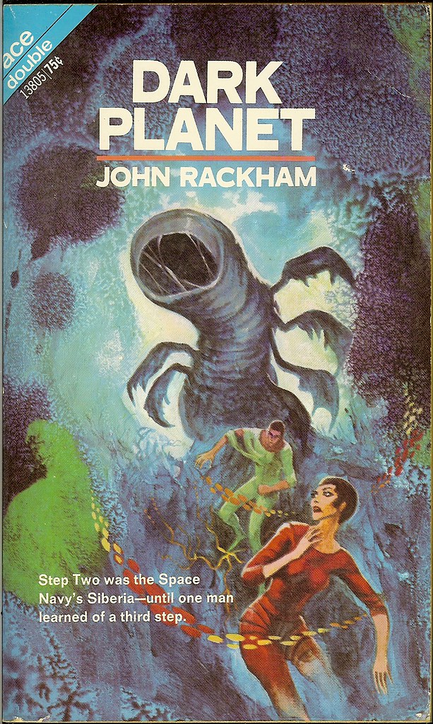 Jack Gaughan - Cover Illustration for John Rackham - Dark Planet 