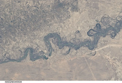 Syr Dar'ya River Floodplain, Kazakhstan (NASA,...