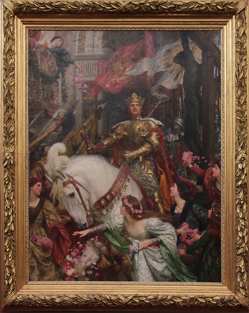 The Two Crowns, Sir Frank Dicksee, 1900