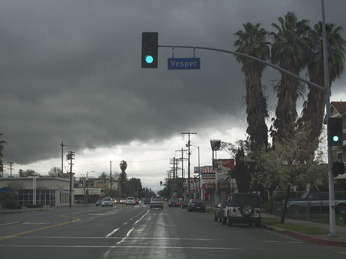 ominous LA sky
