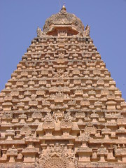 The architecture of the Gopuram