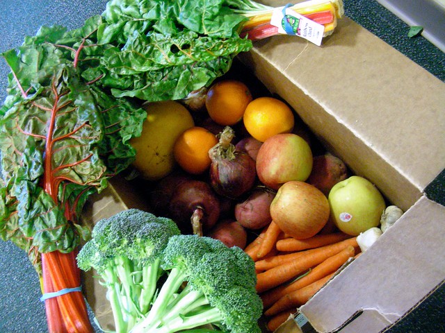 My second produce box from Glacier Valley Farm CSA