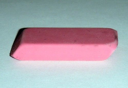 Eraser, by Sarah McKenzie, Creative Commons: Attribution 2.0.