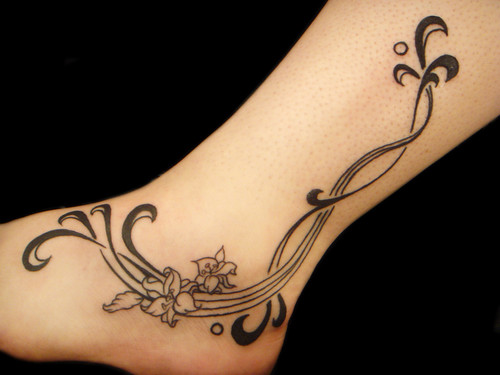 Art Nouveau tattoo pattern by