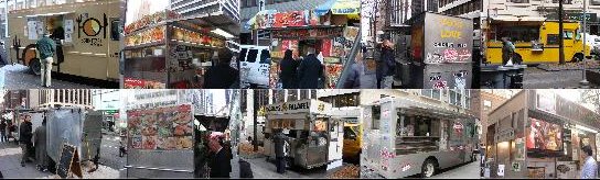 food cart tour collage