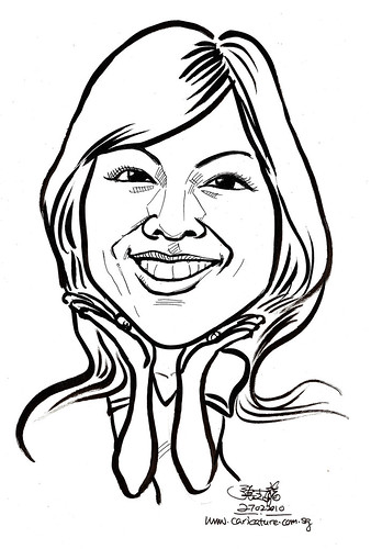 Caricature for K C Dat - Kathy