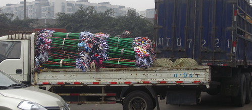 a truckload of mops, Chengdu