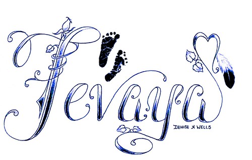 Tevaya Tattoo Design by Denise A Wells