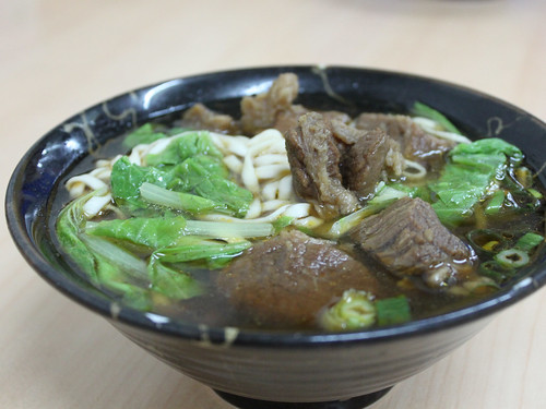 beef noodles from 濟南牛肉麵