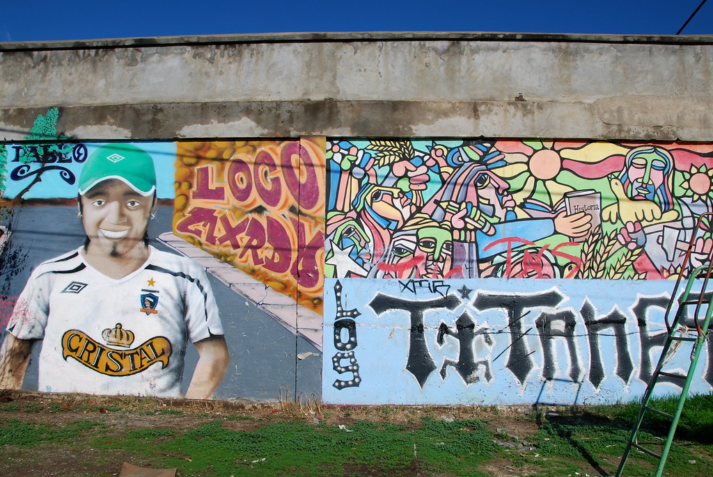 Cerro Navia, mural