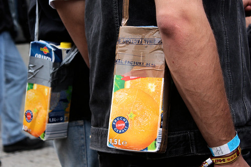 Portable Orange Juice (or whatever liquid)
