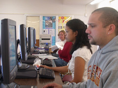 Students Using Computers at the Hub by California State University Channel Islands