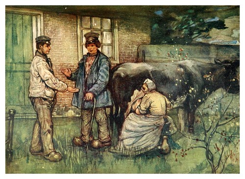030-La venta de una vaca-Holland (1904)- Nico Jungman