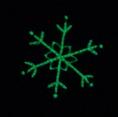 Glow inthe Dark Snowflake