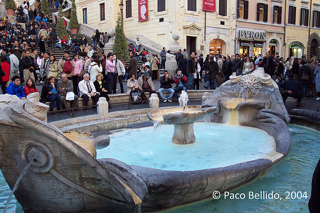 Piazza de Spagna. © Paco Bellido, 2004