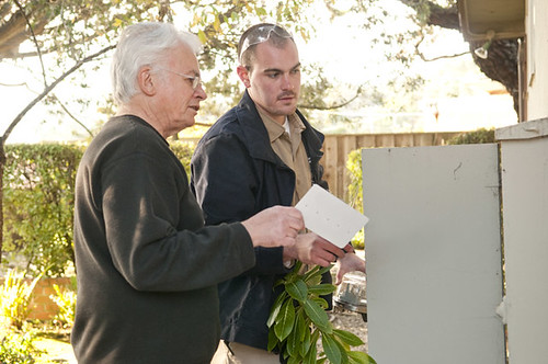 Reviewing SmartMeter™ with homeowner