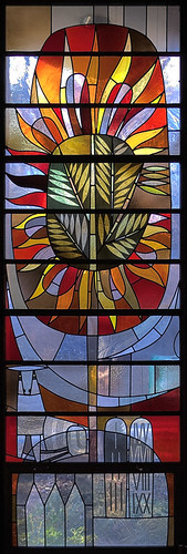 Incarnate Word Roman Catholic Church, in Chesterfield, Missouri, USA - stained glass window