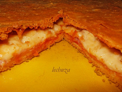 Empanada jamon y queso-detalle corte