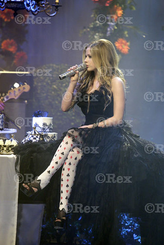 Avril lavigne Alice Live Jay Leno 