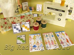 Barbie size sewing miniatures