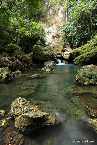 Hagimit Falls, the water source