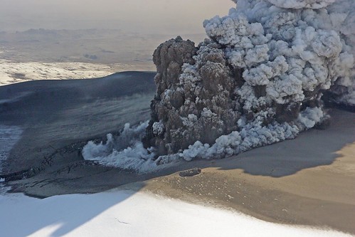 Volcanic Eruption in Eyjafjallajökull