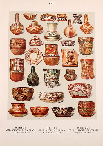 031-Mexico y America Central epoca Precolombina-Ornament two thousand decorative motifs…1924-Helmuth Theodor Bossert