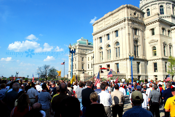 Indianapolis Tea Party: The Statehouse