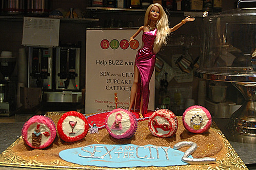 Buzz Bakery Cupcake Display