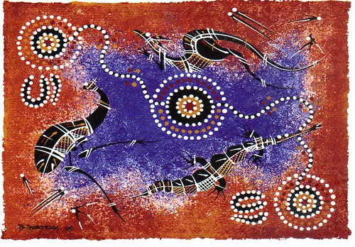 aboriginal art animals. aboriginal art 2