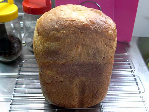 ホームベーカリーで2010年5月27日に作ったパン