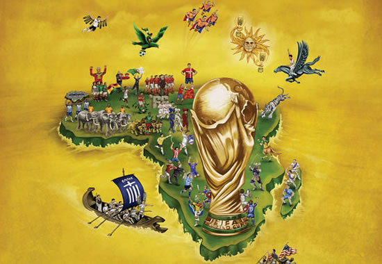 ESPN :: murales Sudáfrica 2010