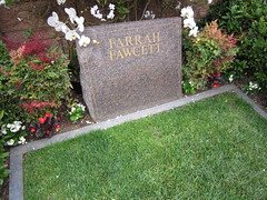 I visited Farrah at Westwood Memorial Park. (04/27/2010)