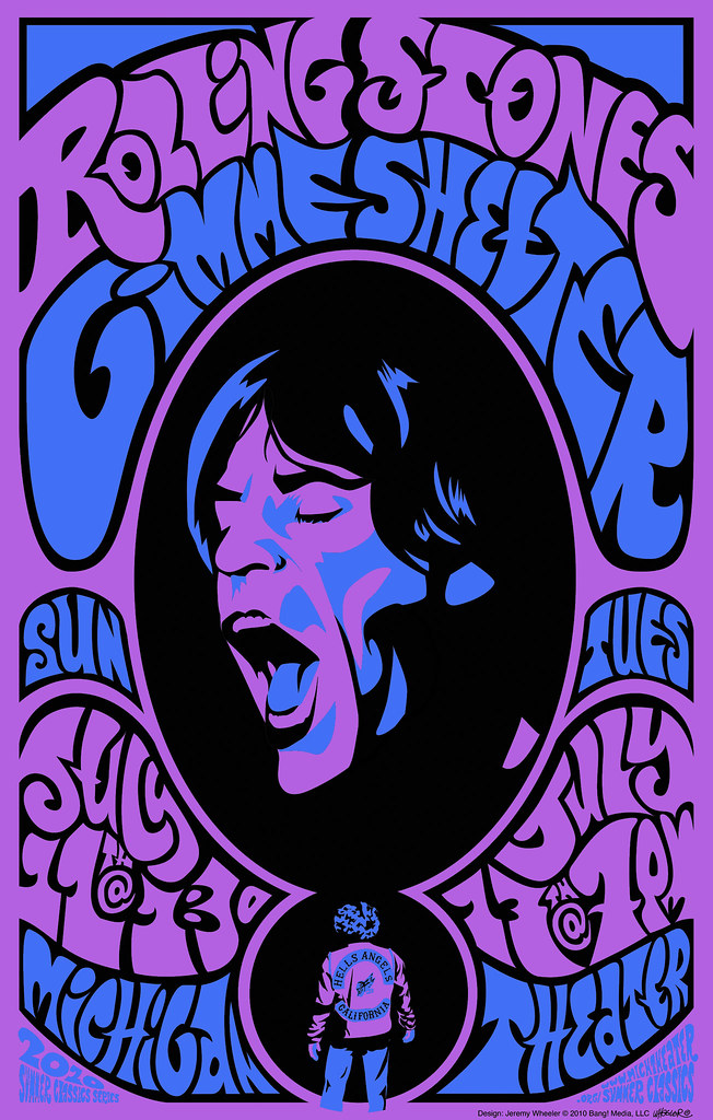 Rolling Stones Gimme Shelter Poster! — Jeremy Wheeler