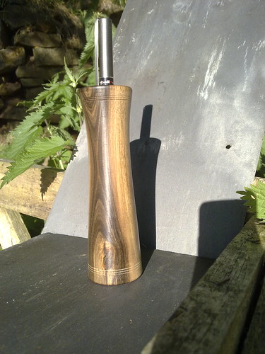 Walnut Pen Holder for Dad! by you.