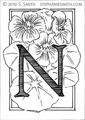 N is for Nasturtium