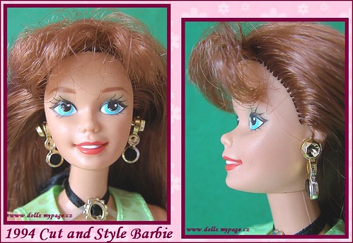 Red Hair Barbie. Cut and Style Barbie - Red