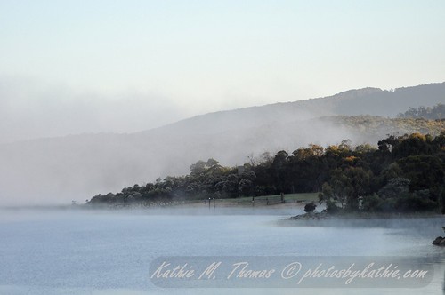 Lysterfield Lake - Mist in the Morning
