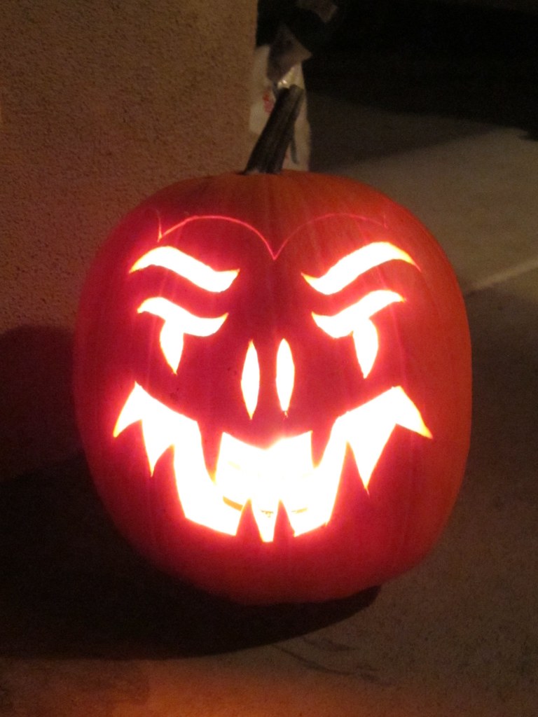 Scary pumpkin!